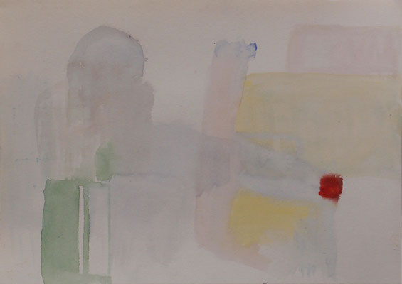 Hitze 2004; Aquarell auf Papier
