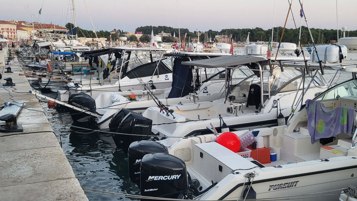 Porec Hafen