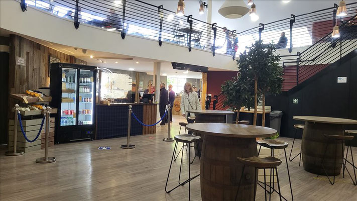 Cafe in der Destille