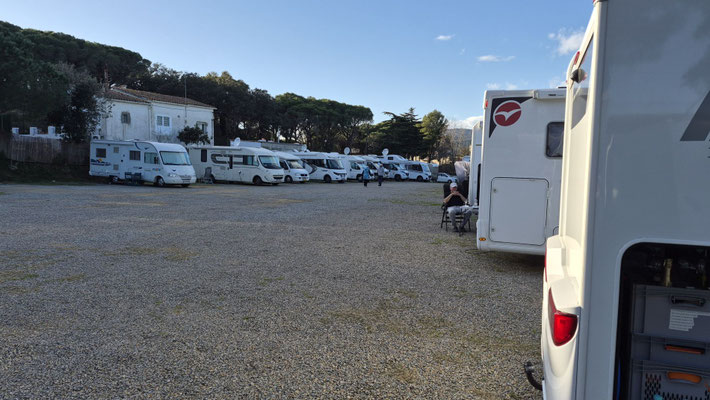 voller Stellplatz