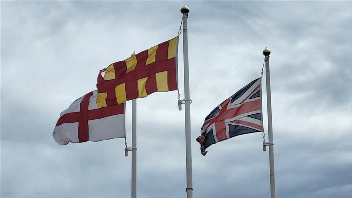 Grenzübergang Schottland England