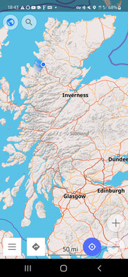 Unser Standpunkt Ullapool