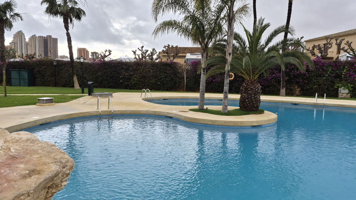 Pool im Campingplatz