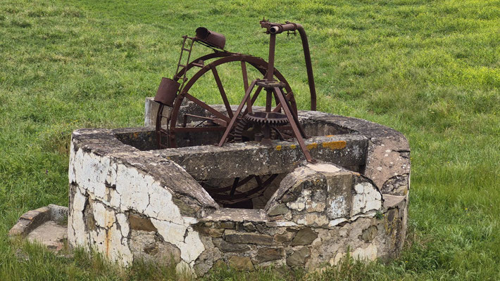 altes Wasserrad