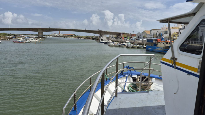 Boot zur Insel Tavira