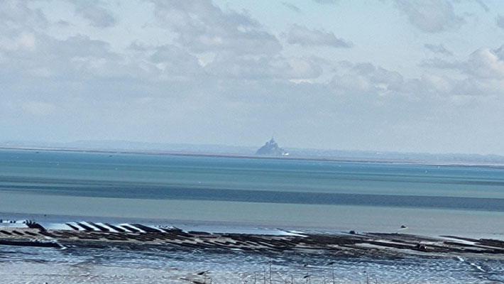Mont-Saint-Michel von Cancale aus