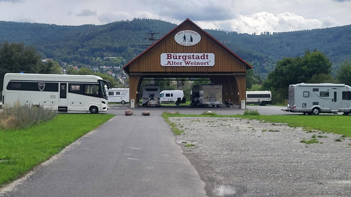 Stellplatz überdacht Bürgstadt