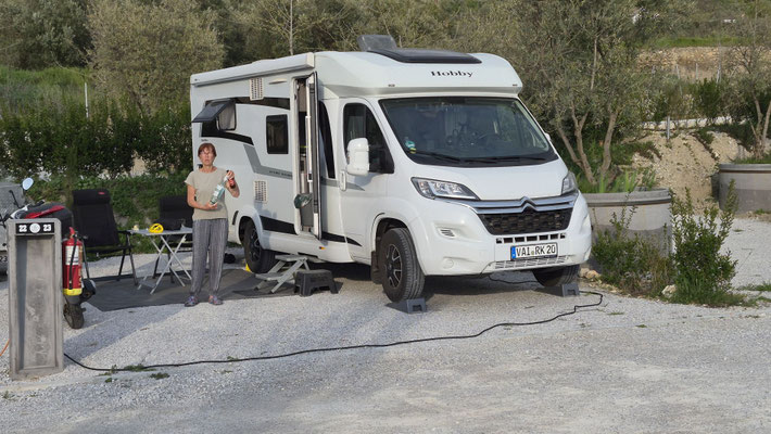 Camping basecamp Granada auf 800 M