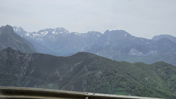 Anfahrt über 1000 M Höhe