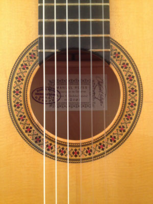 Manuel Reyes 2008 - Guitar 1 - Photo 1