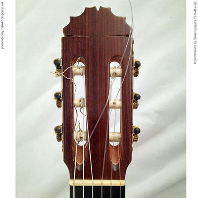 MANUEL REYES | GUITAR  GITARRE | 1971  | HEADSTOCKS | GITARREN-KOPF 