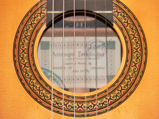 Arcangel Fernandez 1984 - Guitar 1 - Photo 4