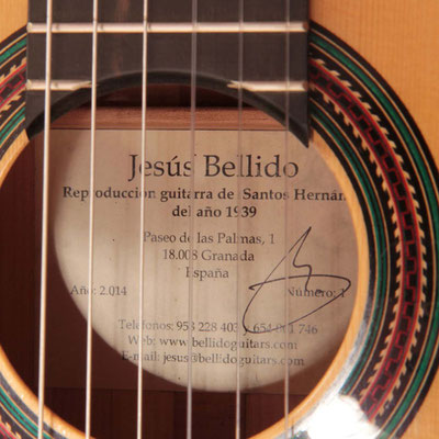 Jesus Bellido 2014 - Guitar 2 - Photo 1