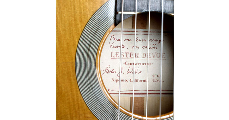 Lester Devoe 2008 - Vicente Amigo - Guitar 1 - Photo 8