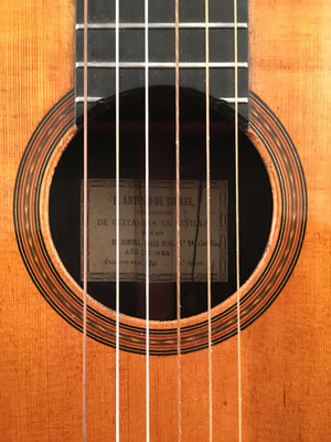 Antonio de Torres 1884 - Guitar 1 - Photo 2