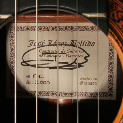 Jose Lopez Bellido 2000 - Guitar 2 - Photo 3