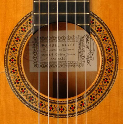 MANUEL REYES | 1985 | FLAMENCO GUITAR GITARRE #1