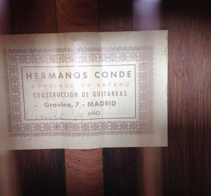 Hermanos Conde 1980 - Guitar 2 - Photo 6