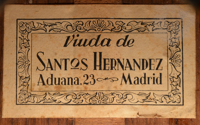 Viuda De Santos Hernandez 1950 - Guitar 1 - Photo 1