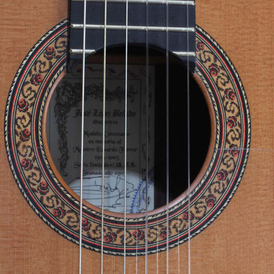 Jose Lopez Bellido 2005 - Guitar 1 - Photo 3