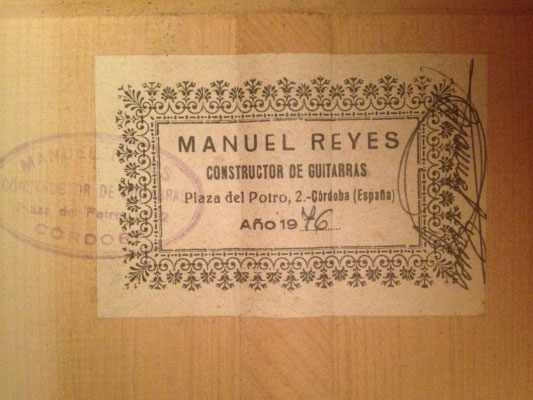 Manuel Reyes 1976 - Guitar 2 - Photo 2