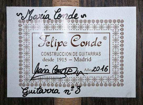 Maria Conde 2016 - Guitar 5 - Photo 3