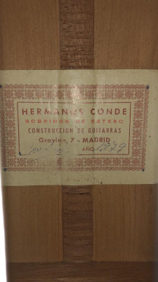 Hermanos Conde 1979 - Guitar 1 - Photo 12