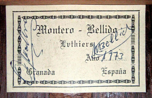 Antonio Marin Montero 1973 - Guitar 1 - Photo 4