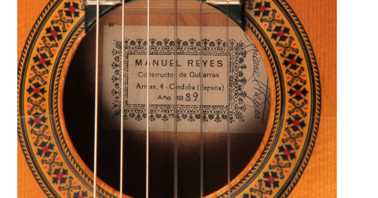 Manuel Reyes 1989 - Guitar 3 - Photo 7