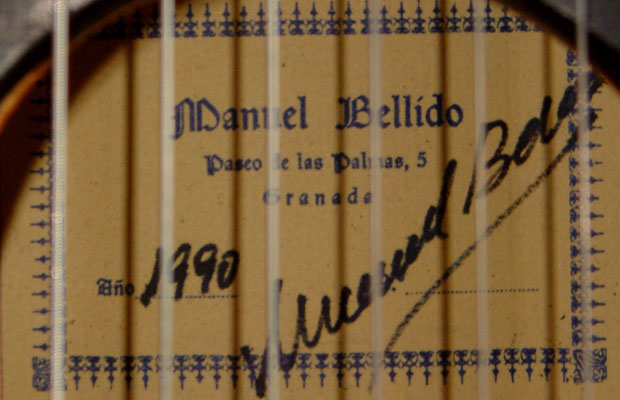 Manuel Bellido 1990 - Guitar 2 - Photo 3