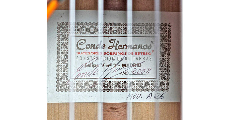 Hermanos Conde 2008 - Guitar 5 - Photo 4