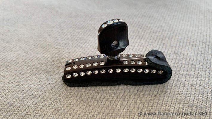 CAPO KAPO CEJILLA SWAROVSKI CRYSTALS - WHITE #3