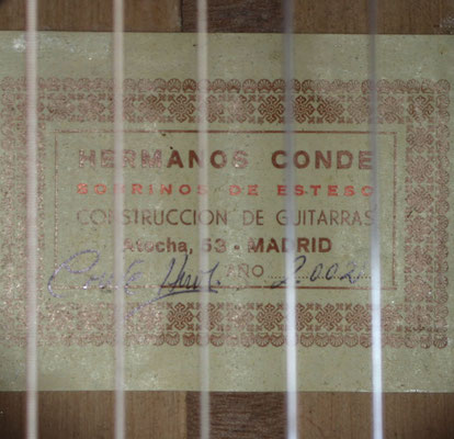 Hermanos Conde 2002 - Guitar 1 - Photo 4