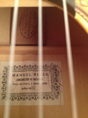 Manuel Reyes 1974 - Guitar 3 - Photo 22