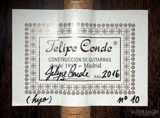 Felipe Conde Hijo 2016 - Guitar 2 - Photo 4
