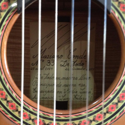 Mariano Conde 2014 - Guitar 9 - Photo 4