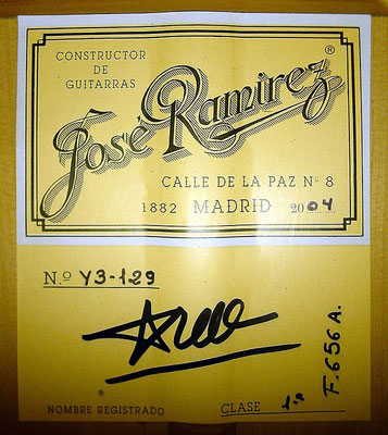 Jose Ramirez 2004 - Guitar 1 - Photo 6