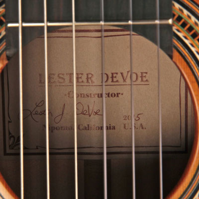 Lester Devoe 2015 - Guitar 4 - Photo 4