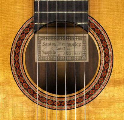 Santos Hernandez 1941 - Guitar 1 - Photo 5