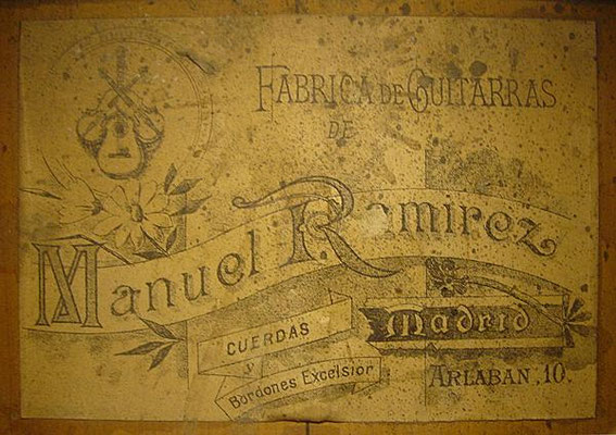 Manuel Ramirez 1900 - Guitar 1 - Photo 4