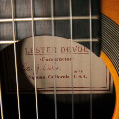 Lester Devoe 2016 - Guitar 2 - Photo 3