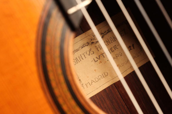 Santos Hernandez 1921 - Guitar 4 - Photo 12