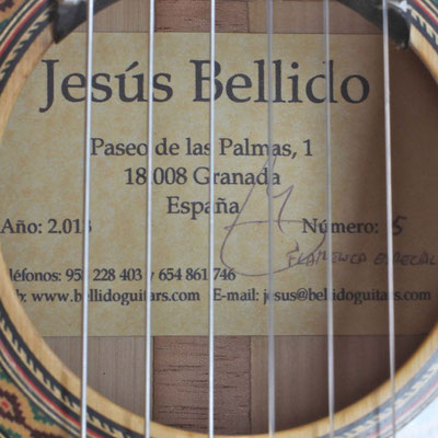 Jesus Bellido 2013 - Guitar 1 - Photo 1