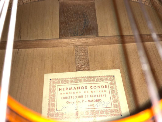Hermanos Conde 1979 - Guitar 1 - Photo 4