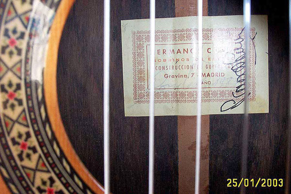 Hermanos Conde - Sobrinos de Esteso - 1987 - Guitar 1 - Photo 4