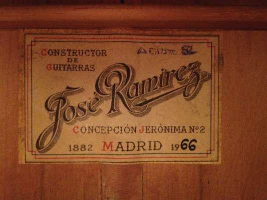 Jose Ramirez 1966 - Guitar 3 - Photo 2