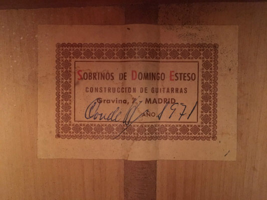 HERMANOS CONDE 1971 - Guitar 4 - Photo 5