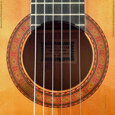 MANUEL REYES | GUITAR  GITARRE | 1962  | ROSETTES ROSETTEN