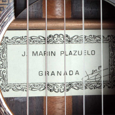 Jose Marin Plazuelo 2013 - Guitar 2 - Photo 1