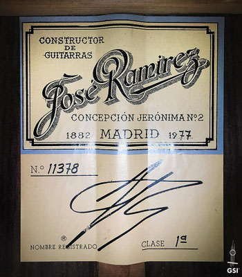 Jose Ramirez 1977 - Guitar 2 - Photo 4